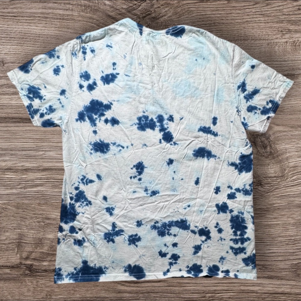 Corona Blue and White Tie-Dye Tee - Picture 4 of 4